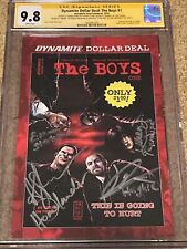 The Boys 1 CGC SS Signed Cast Homelander Starr Starlight Moriarty Hughie Quaid picture