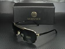 VERSACE VE2140 100287 Black Dark Grey Men's Sunglasses 40 mm picture