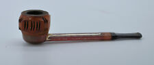 Dry Master Twin Bore Double Cooling Tobacco Pipe 5-½” Long Bowl is 1-½” Tall D16 picture