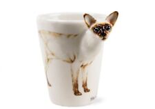 Siamese Cat Gift, Coffee Mug Handmade by Blue Witch picture