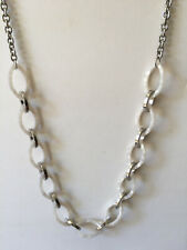 VTG Ann Taylor super cool big chain Necklace 32