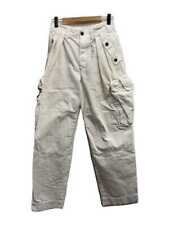 DRIES VAN NOTEN cargo Pants cotton white 46 Used picture