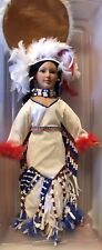RARE Gorgeous Indian Porcelin doll 25in tall picture