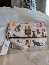 DOONEY and BOURKE DISNEY CATS FOLDOVER CROSSBODY Purse Bag NWT Figaro Aristocats picture