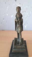 Rare Antique Statue Egyptian God Osiris of the Afterlife Death Life Resurrection picture