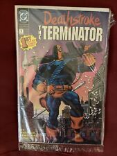 Deathstroke The Terminator #1 NM DC Comics New 1991 A1 picture