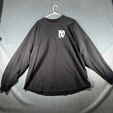 Spirit Jersey Disney Mens Shirt Black Long Sleeve Pullover Logo Size XL Cotton picture