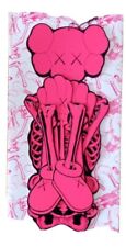 KAWS Skeleton Cut Out Art Piece.PINK.Authentic.RARE SOLD OUT New Mint Cond. picture