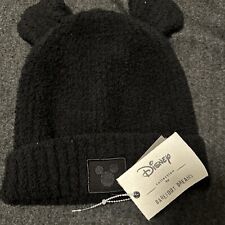 NWT Barefoot Dreams CozyChic Disney Mickey Mouse Ears Adult Beanie picture