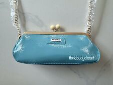 MIU MIU Parfums Blue Turquoise Clutch, Crossbody Bag picture