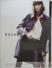 Escada Luxury Women's Clothing Fashion 2013 W Magazine Ad 10x13