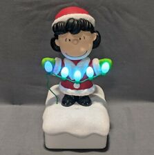 Hallmark Peanuts Christmas Lucy Battery Powered Light And Music 2015 T&W EUC picture
