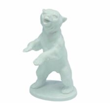 Kaiser Grizzly Kodiak Bear figurine white porcelain sculpture West Germany W cub picture