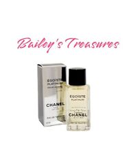 Vintage Chanel Egoiste Platinum Pour Homme 1 oz Eau de Toilette Splash SEE DESCR picture