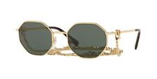 NEW Valentino 2040 Sunglasses 300271 Gold 100% AUTHENTIC picture