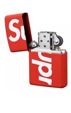 Supreme Zippo Lighter Red SS18 Box Logo SS18 NEW Box Logo Classic picture