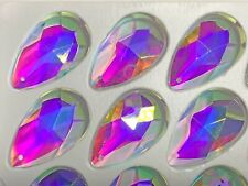 Ab Crystal Clear Teardrop, 38mm, Chandelier Parts, Asfour Crystal, Lead Crystal picture