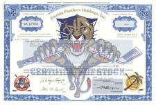 Florida Panthers Holdings, Inc. - Ice Hockey Team Stock Certificate - Sports Sto picture