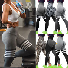 Women Seamless Yoga Leggings High Waist Push Up Sports Fitness Gym Pants Trouser picture