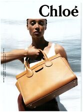 2022 Chloe Print Ad, Adwoa Aboah Edith Leather Tote Bag Strong Feminine Spirit picture