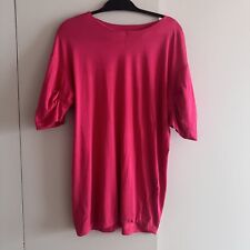 1990s JIL SANDER Pink/ Red Womens TShirt / Dress picture