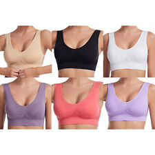 Womens Plus Size Sports Bra Form Bustier Top Breathable Underwear Yoga Gym Bra picture