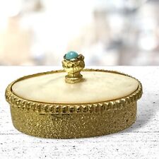 Vintage Mirella Mother Of Pearl Lid Pill Box - Nice picture