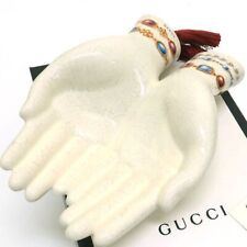 GUCCI Decor Hand Tray Richard Ginori Hand Object Ceramics Porcelain with box # picture