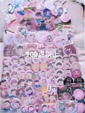Osomatsu-san Goods lot set 100 Tin badge Todomatsu Rubber strap collection   picture