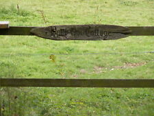 Photo 12x8 Bally Hoo Cottage sign Otley Suffolk :: TM2256 c2011 picture
