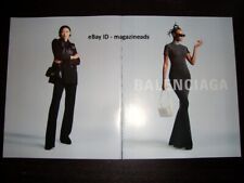 BALENCIAGA 2-Page Magazine PRINT AD Spring 2023 QIN LIE The Mud Show picture