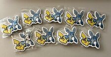 Pokemon Key Chain Glaceon & Pikachu keychain ornament Collectible - NEW & SEALED picture