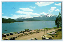 1975 Lake Dillon, Interstate 70 in Heart of Rockies CO Vintage Postcard picture