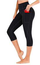 High Waisted Yoga Pants for Women with Pockets Capris for Women Yoga Pants picture