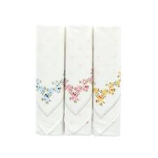 New Selini Women's Floral Printed Bundle Cotton Handkerchief Set (Pack of 3) picture