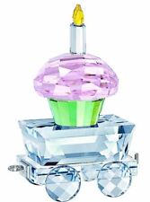 Swarovski First Steps Cupcake Wagon Crystal Figurine #5377674 New in Box Authent picture
