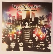Less Than Jake In With The Out Crowd Original 2006 2-Sided Promo Poster Flat picture