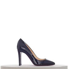 CHRISTIAN LOUBOUTIN 745$ Pigalle 100mm Pumps In Black Patent Leather picture