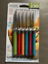 Set Of 6 Joie Stainless Steel Flexible Paring/Garnishing Knives BPA Free picture