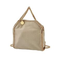 Stella McCartney Falabella Tiny Shoulder Bag Chain Gold Tote Bag Beige Women picture