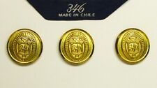 BROOKS BROTHERS REPLACEMENT BUTTONS 3 Front closure by WATERBURY  FAIR USED COND picture