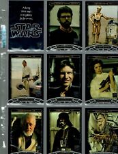 2007 TOPPS Star Wars 30th Anniversary Mini MASTER SET Set/Inserts/Wrapper/Promo  picture