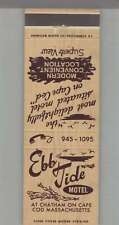 Matchbook Cover - Woodie - Ebb Tide Motel Chatham, MA picture