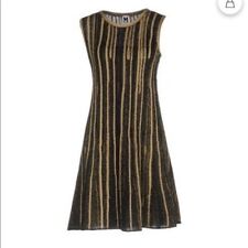 M Missoni soft stretch black with gold dress, size M picture