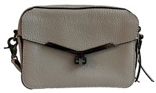 Botkier New York Handbag Crossbody Pebble Leather Valentina Mini Camera Bag Gray picture