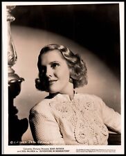 Hollywood Beauty JEAN ARTHUR STYLISH POSE 1930s STUNNING PORTRAIT ORIG Photo 750 picture