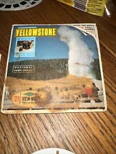 SAWYERs View Master # A YELLOWSTONE NATIONAL PARK Wyoming 1960s 3 Reels Sleeve picture