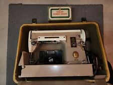 Singer Antique Automatic Zigzagger 301A Sewing Machine with Case, Pedal & More picture