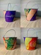Crown Royal Canadian Whiskey Tin Metal Ice Bottle Service Beer Bucket *BRAND NEW picture