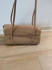 DRIES VAN NOTEN Camel Beige Shoulder Bag Leather Rare Cute Shipping From Japan picture